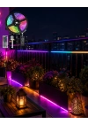 LED Strip RGB 5 Metre Çok Renkli Kumandalı Şerit Led Işık Seti