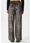 Leopar desen pantolon