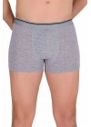 Likralı Erkek Boxer Şort Gri 1097B