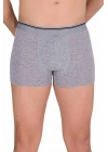 Likralı Erkek Boxer Şort Gri 1097B