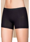 Likralı Kadın Boxer Siyah 2101B