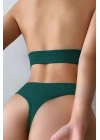 Kadın Yeşil Seamless Tanga Sütyen Takım