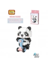 LZ8801 PANDA SCOOTER BLOCK OYUNCAK 320 PARÇA