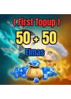 Magic Chess: Go Go 50 + 50 Elmas ( First Top up )
