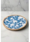 Mango Agacı Pasta Tabağı & Sunum Tabağı 20 Cm Desenli