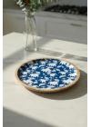Mango Agacı Servis Tabağı & Sunum Tabağı 25 Cm Desenli