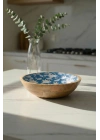 Mango Agacı Sunum Servis Kasesi & Dekoratif Kase 25 Cm Desenli