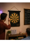 Manyetik Dart Oyunu Katlanabilir Güvenli Dart Seti 6 Ok Hediyeli