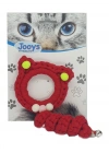Markapet Jooys Zilli Kedi Örgü İpi 15 cm Kırmızı