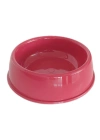 Markapet Kedi Köpek Plastik Mama Ve Su Kabı 20 cm - 200 ml Kırmızı