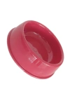 Markapet Kedi Köpek Plastik Mama Ve Su Kabı 20 cm - 200 ml Kırmızı