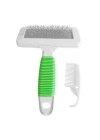 Markapet Temizleme Aparatlı Kedi Köpek Tarağı 12 cm-15 cm Large Yeşil