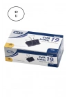 Mas Omega Çelik Kıskaç Siyah 19 mm 12li