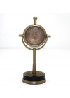 Masa Üstü Pirinç Saat Model 4