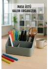 Masaüstü Kalem & Düzenleyici Kalemlik Gri
