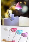Masaüstü Klipsli Bükülebilir Kitap Okuma Led Işık
