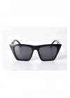 Mat Siyah Çerçeveli Unisex Güneş Gözlüğü - Moda Gözlük