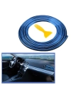 ®  Mavi Araba OtoTrim Dekorasyon Şeridi Kauçuk Elastik Kolay Kurulum 5 metre Şerit Bant