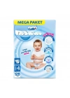Mega Paket Bebek Bezi 4 Beden 7-14 Kg 128 Adet