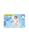 Mega Paket Bebek Bezi 6 Beden 15+ Kg 80 Adet