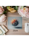 Merkezden Dağılan Renkli Küp Mousepad - 19x23 cm 2 mm Dikdörtgen İthal Baskılı Mouse Pad
