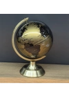 Metal Ayaklı Gold Dünya Küresi