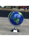 Metal Ayaklı Mavi Dünya Küresi