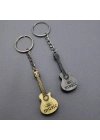 Metal Gitar Anahtarlık