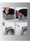 Metal Küllük Çakmaklı Masa Üstü Şık Tasarım