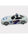 Metal Mini Polis Arabası  8 cm - Polis - 8