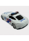 Metal Mini Polis Arabası  8 cm - Polis - 8