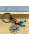 Metal Renkli Yin Yang Anahtarlık