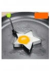 Metalik Yıldız Şeklinde Metal Omlet Yumurta Ve Krep Kalıpları