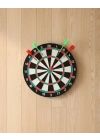 ® 17 İnç Dart Tahtası Şık Tasarım Dayanıklı Yapı ve Dart Oku Hediyeli