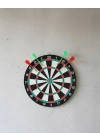 ® 17 İnç Profesyonel Dart Tahtası Dayanıklı Yapı ve 4 Metal Dart Oku