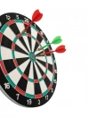® Kaliteli Ahşap 15 İnç Dart Tahtası Kolay Montajlı 4 Ok