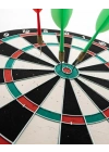 ® Kaliteli Ahşap 15 İnç Dart Tahtası Kolay Montajlı 4 Ok