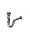 ® Krom Lavabo Sifonu Stoplu Pop-Up 32 mm