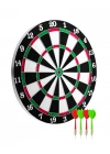 ® Şık Tasarımlı Dart Tahtası 12 İnç Dayanıklı Ahşap Gövde