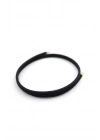 Mıknatıslı İp Bileklik - Siyah