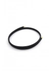 Mıknatıslı İp Bileklik - Siyah