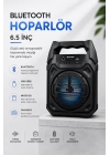 Mikrofonlu Bluetooth Ses Sistemli USB, Micro SD, FM ve Uzun Pil Ömrü