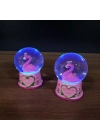 Mini Işıklı Flamingo Kar Küresi
