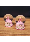 Mini Işıklı Flamingo Kar Küresi