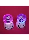 Mini Işıklı Panda Kar Küresi