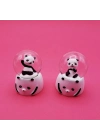 Mini Işıklı Panda Kar Küresi