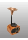 Mini Nostaljik Bluetooth Hoparlör FM Radyo 8 Saat Batarya