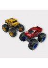 Mini Off-Road Araçlar 2li - Sarı Kırmızı
