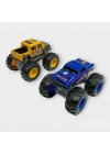 Mini Off-Road Araçlar 2li - Sarı Lacivert