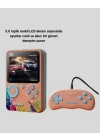 Mini Retro Oyun Konsolu 500 Oyunlu 3.0 İnç Ekran ve Şarjlı Batarya